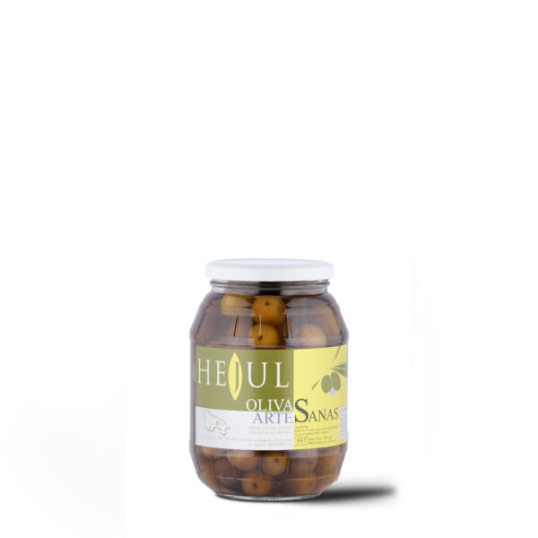 Aceitunas bote de cristal